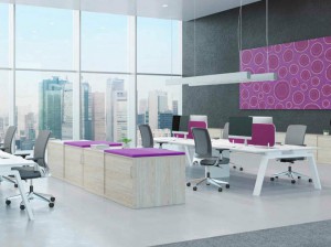 Keywork Desks and Workstations from Fuze Interiors