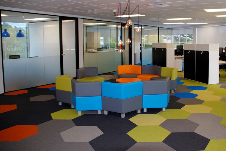 LR Limited open-plan office fit-out
