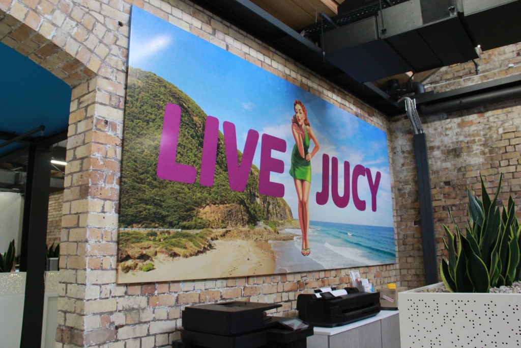 JUCY Rentals Auckland office fit-out