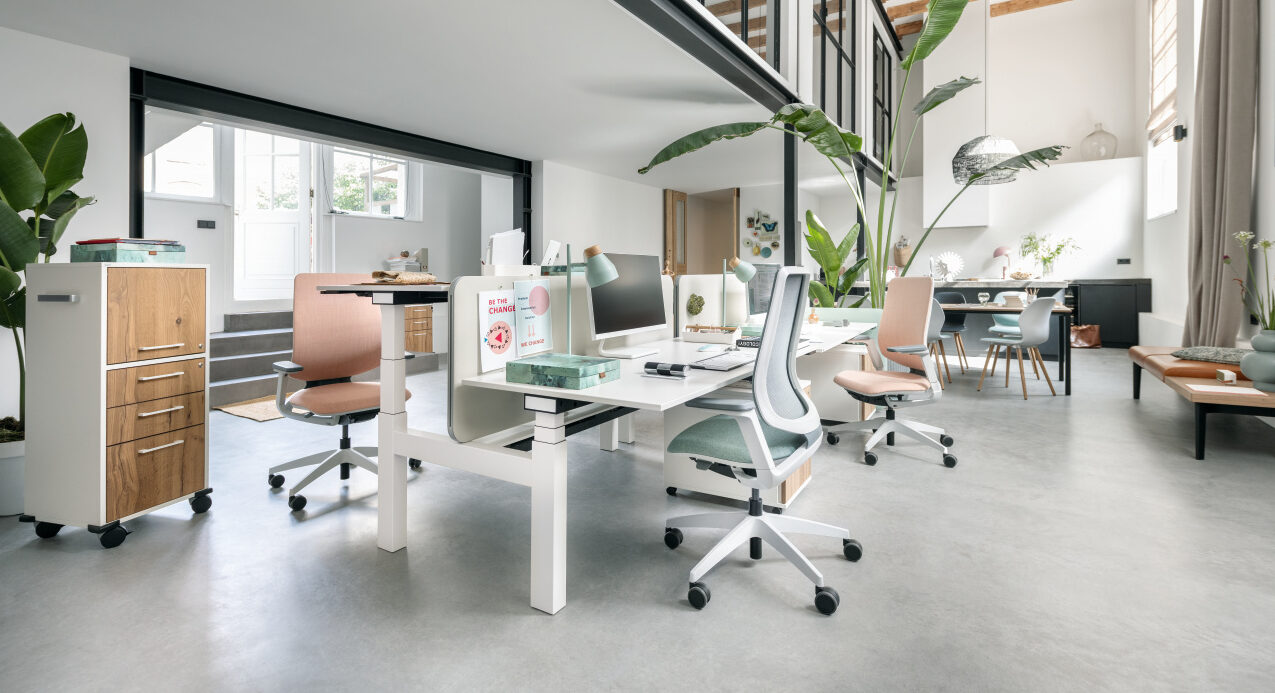 Workplace design in Auckland with open-plan desks and collaborative spaces